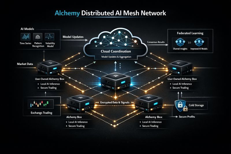 Black Box Crypto™ AI Mesh diagram